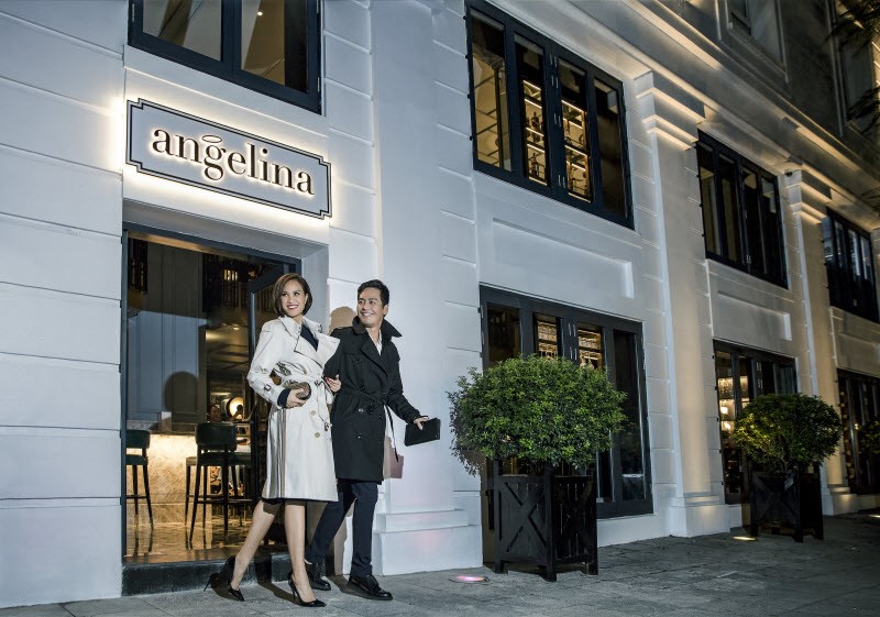 The new angelina bar, lounge and restaurant at the Metropole Hanoi
