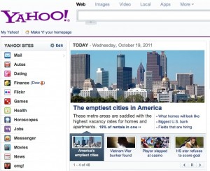 Featured story of the Metropole bunker on Yahoo’s News Home Page
