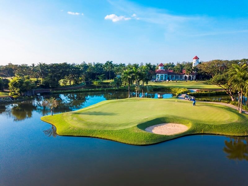Pun Hlaing Golf Course is located in the northwest suburbs of Yangon, Myanmar.