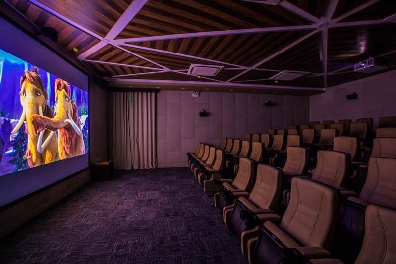 In a first for a Vietnamese resort, The Anam boasts a 3D movie theatre seating up to 60 people that screens three movies a day.