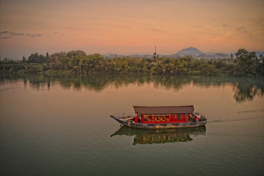Discover beautiful natural scenery on a sunset cruise