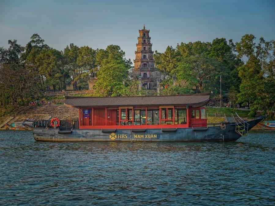 Thien Mu Pagoda is Hue’s foremost landmark