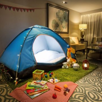Little Guests Glamp In Style at Grand Hyatt Taipei