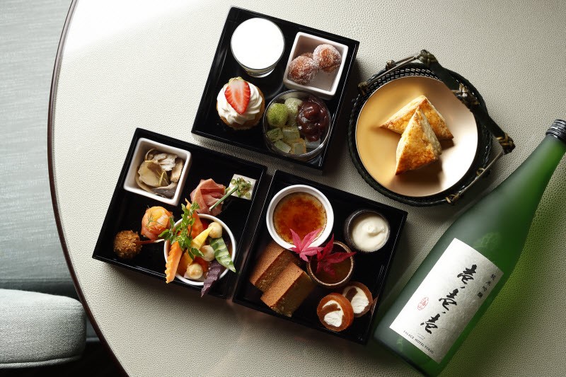 The Hakkaisan-inspired autumn afternoon tea set at Palace Hotel Tokyo