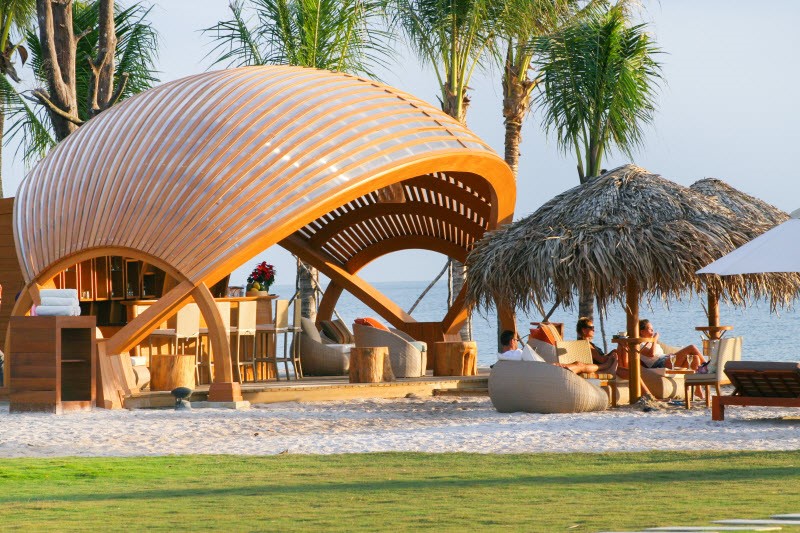 The new Beach Bar at Fusion Resort Phu Quoc