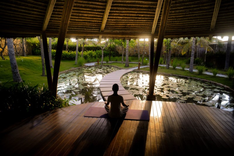 Fusion Resort Cam Ranh yoga pavilion