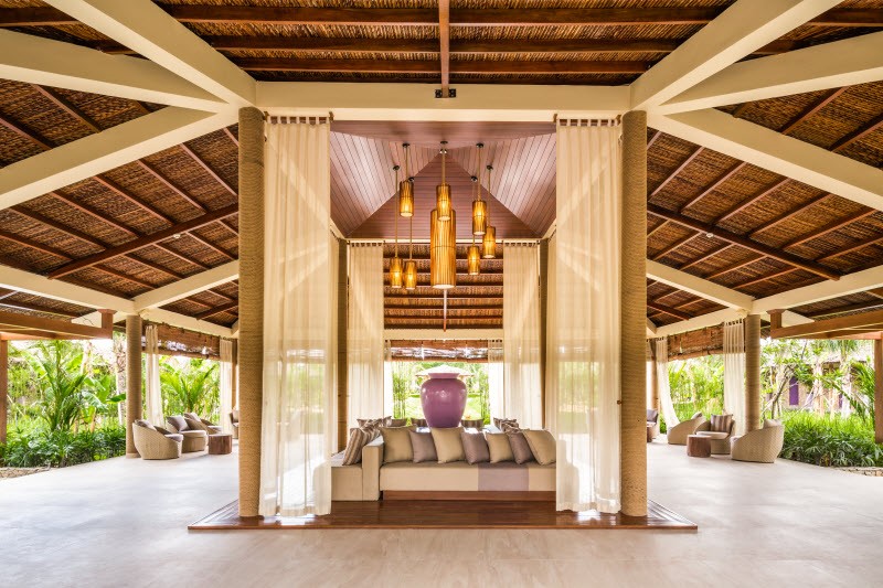 Spa reception area at Fusion Resort Phu Quoc