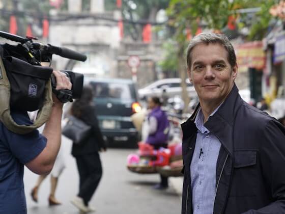 World’s Media Parachute into Hanoi