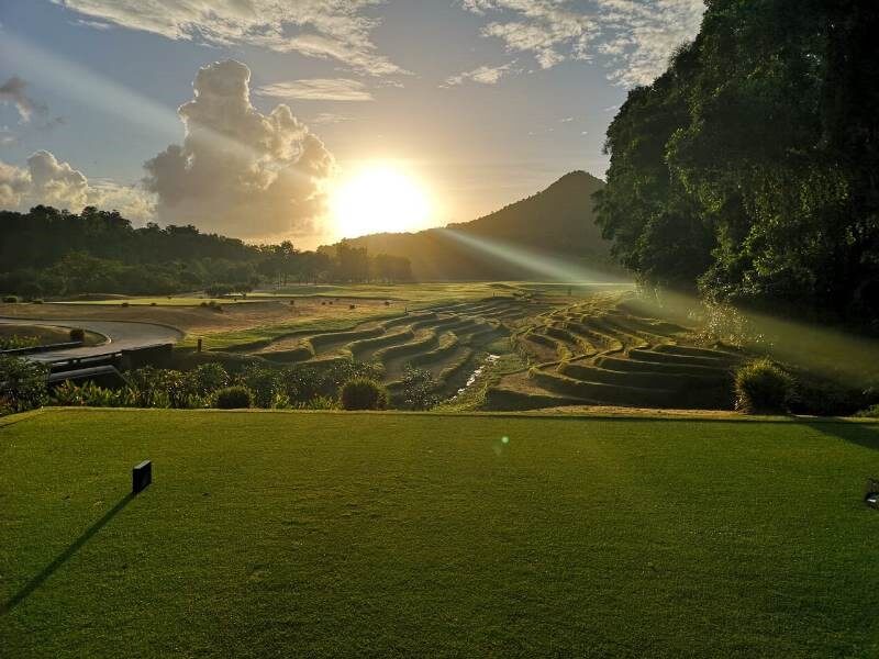 Rice paddies add another spectacular visual element to a course that is regarded by many as Vietnam’s most beautiful