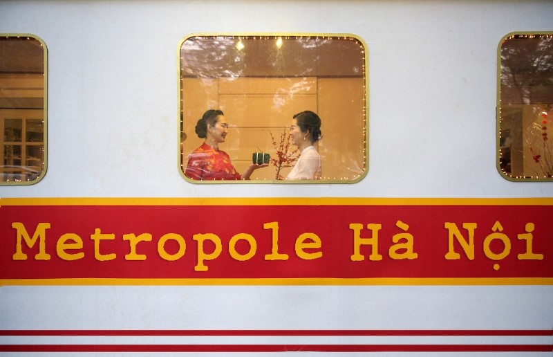 The “Jingle” Tram at the Metropole Hanoi