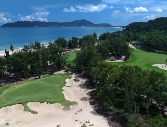 Unfolding between the mountains and the East Sea, Laguna Golf Lang Co is indicative of the quality of golf on offer on the Vietnam Golf Coast