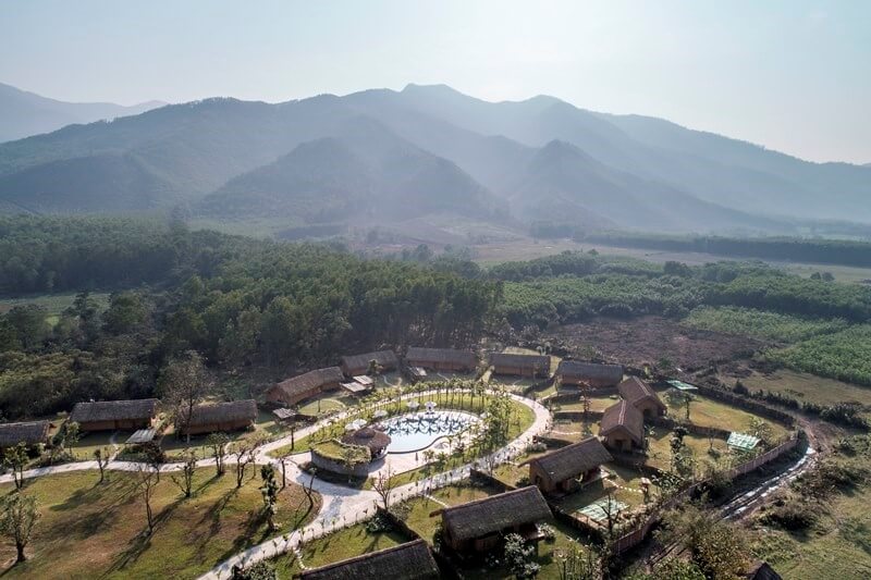 Alba Wellness Valley includes the upscale Alba Wellness Resort Hue and the neighbouring Thanh Tan Hot Springs. 