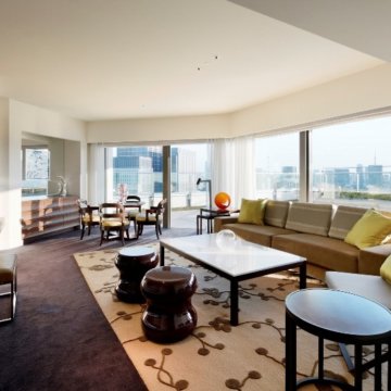Living Room of the Terrace Suite