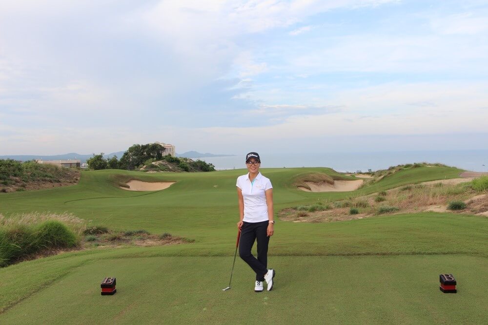 A highly respected figure in Vietnam, Tang Thi Nhung is the nation’s only woman professional golfer