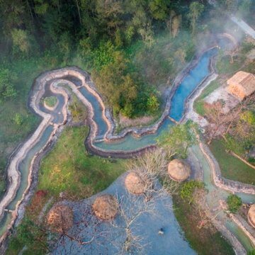 Natural Hot Springs at Alba Wellness Valley