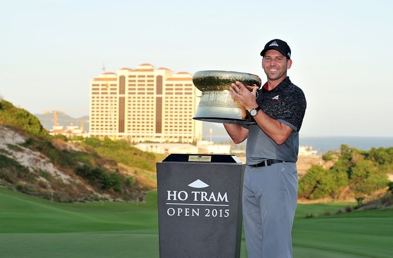 Spanish legend Sergio Garcia emerged triumphant when the Ho Tram Open was held at The Bluffs in December 2015