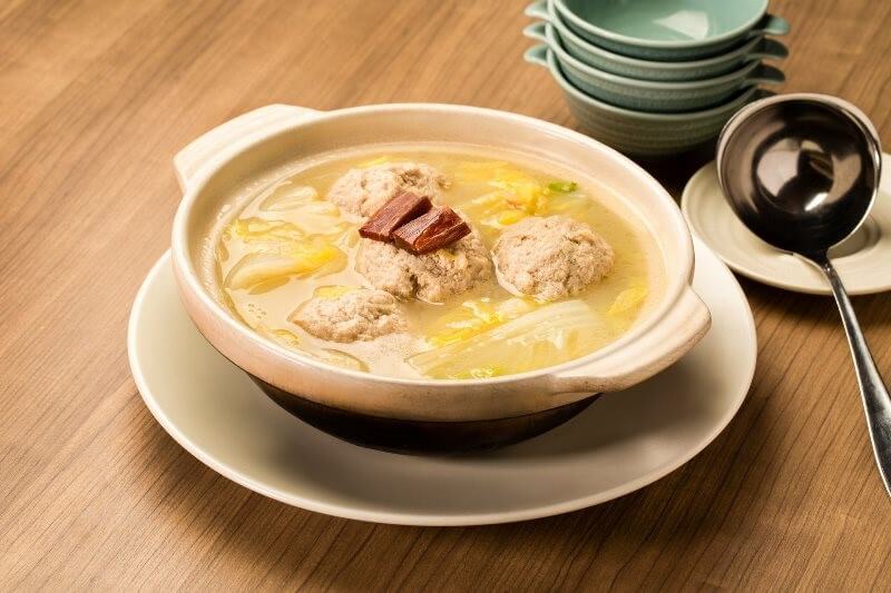 Braised Minced Pork Meat Ball Soup