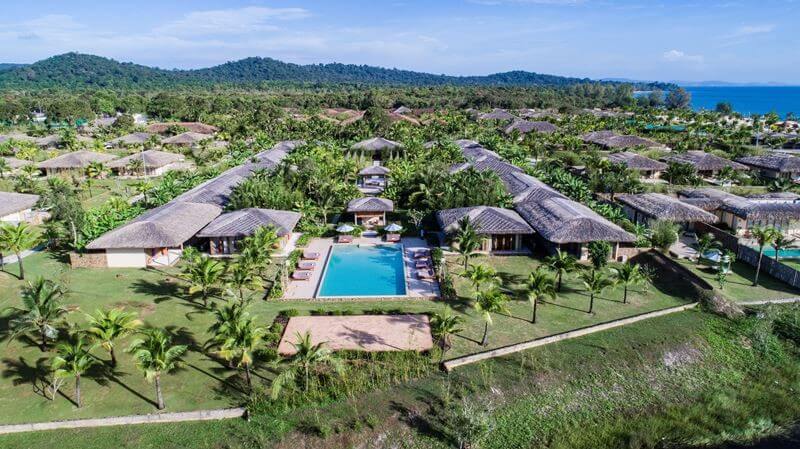 The pool in the Maia Spa facility at Fusion Resort Phu Quoc