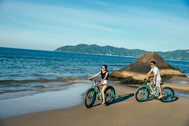 Options for active adventure at Laguna Lang Co range from epic cycle rides to gentler excursions within the resort