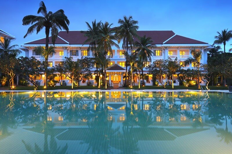 Raffles Grand Hotel d’Angkor’s State Wing and Swimming Pool
