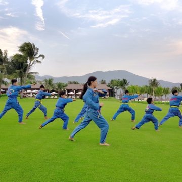 The Anam’s new vovinam classes encourage participants to focus on the present moment through a selection of attack and defence techniques, including agile hand and elbow motions, kicks, foot sweeps, throws and wrestling moves.
