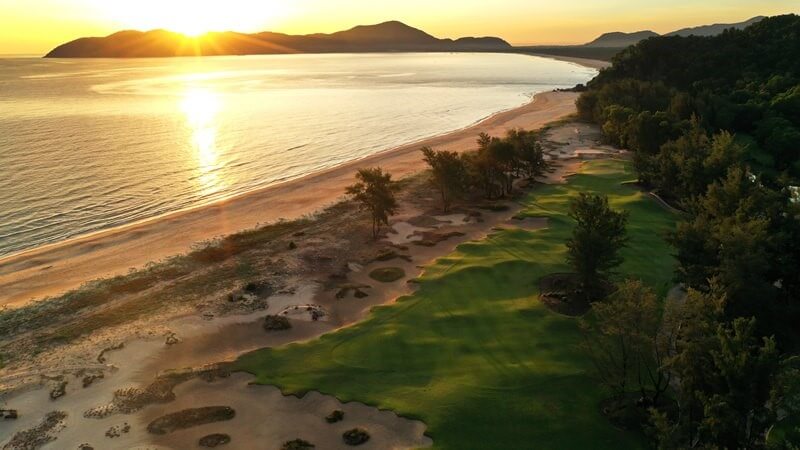 Vietnam's pristine coastline is showcased to stunning effect at courses such as the Nick Faldo-designed Laguna Golf Lang Co