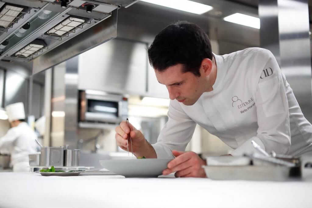 Chef de Cuisine Martin Pitarque Palomar is an exacting practitioner of the culinary arts