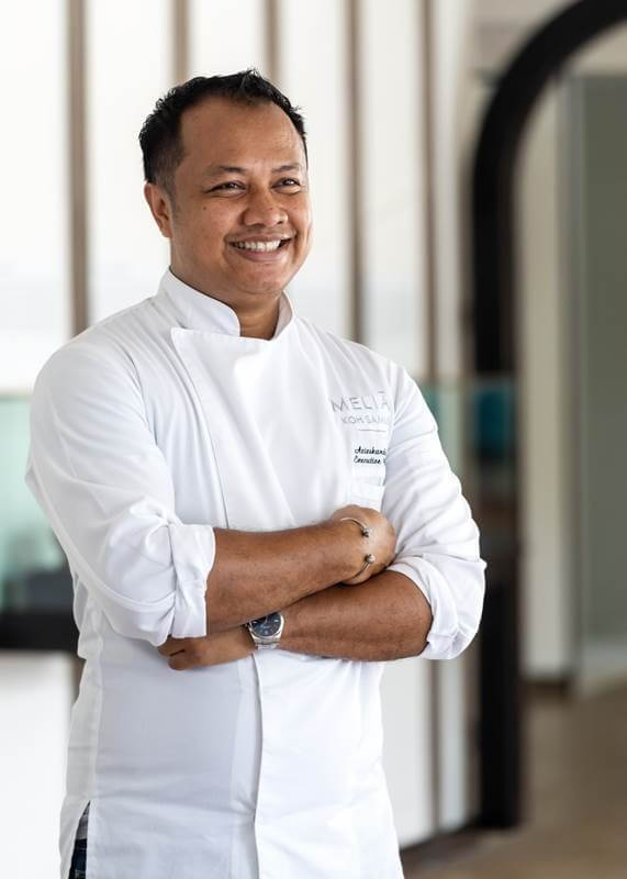Azizskandar Awang, a talented professional with a passion for leadership and coaching who has won a string of coveted awards during his 20-year career has been named Meliá Koh Samui’s executive chef.