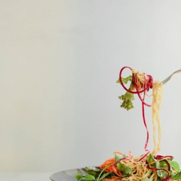 Grassroots Pantry's Kelp Noodle Thai Salad