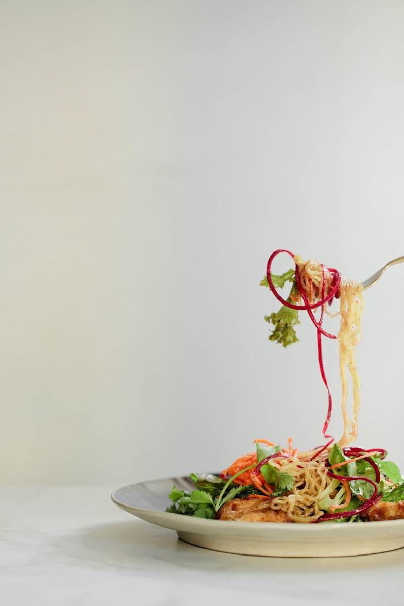 Grassroots Pantry's Kelp Noodle Thai Salad