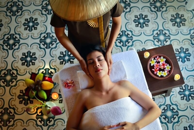 The ‘Premium Day Use Package with Spa’ includes The Anam Spa’s signature 60-minute ‘The Anam Arising’ massage, during which a therapist uses traditional Vietnamese and Balinese massage techniques such as palm pressure and swiping movements to focus on pressure points and tension relief.  