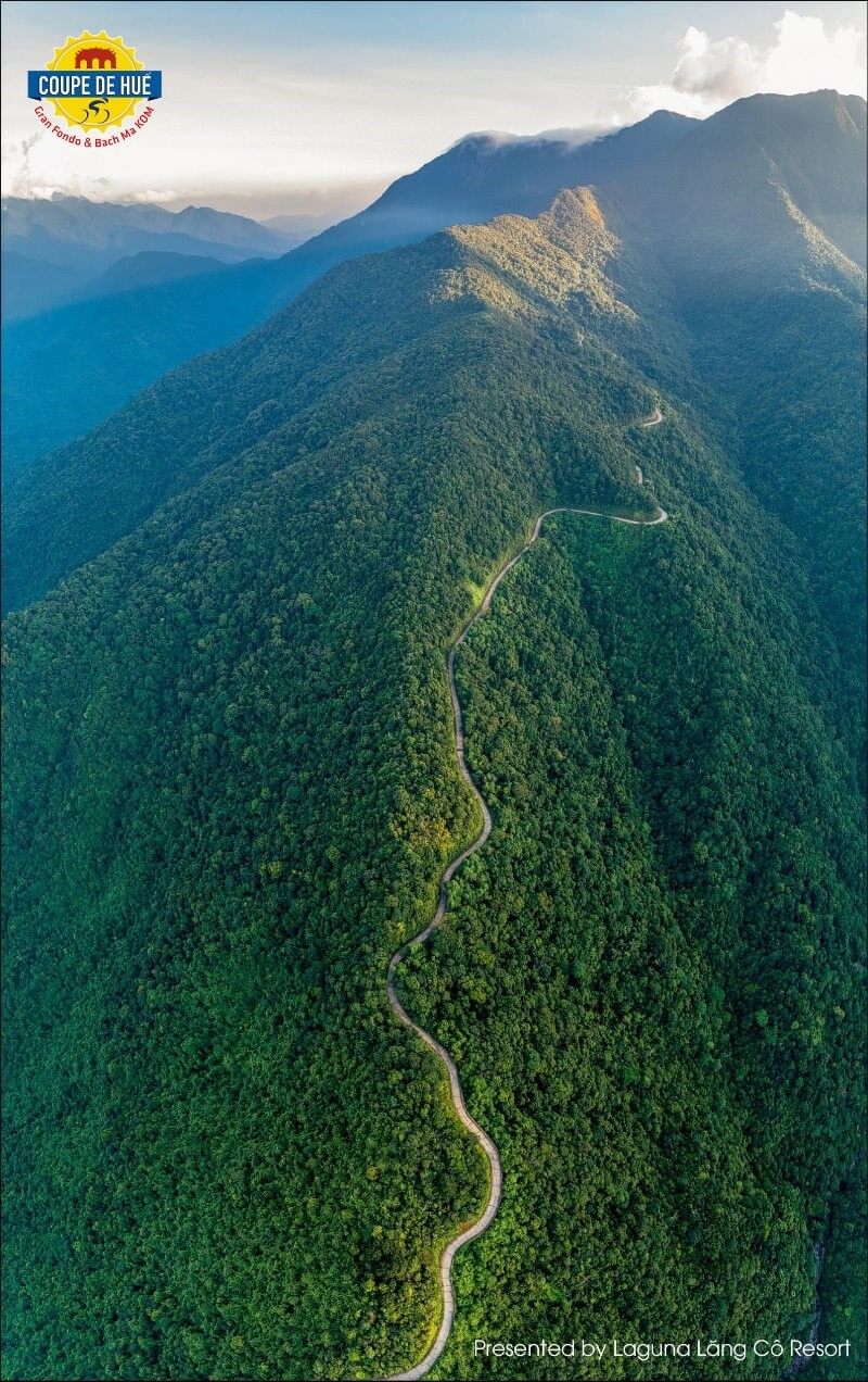 Bach Ma National Park is the setting for an epic climb that constitutes the first stage of the two-day Coupe De Hue cycling event