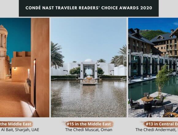GHM Wins Three Spots on Condé Nast Traveler Awards List