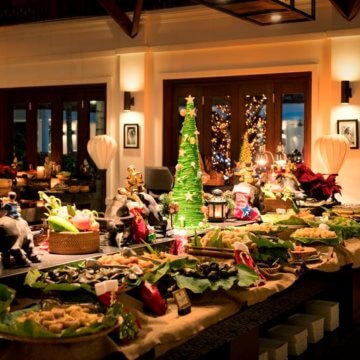 Five-course dinners on Christmas Eve and New Year’s Eve, kid’s activities including decorating gingerbread and spa packages are among the five-star resort’s festivities from Dec. 23. until Jan 3.