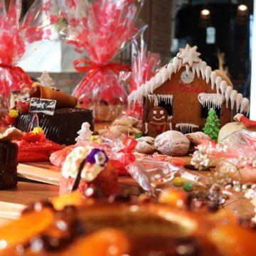 The Alma Food Court’s French Bakery will sell all sorts of Christmas treats including cookies, stollen, cakes and gingerbread.