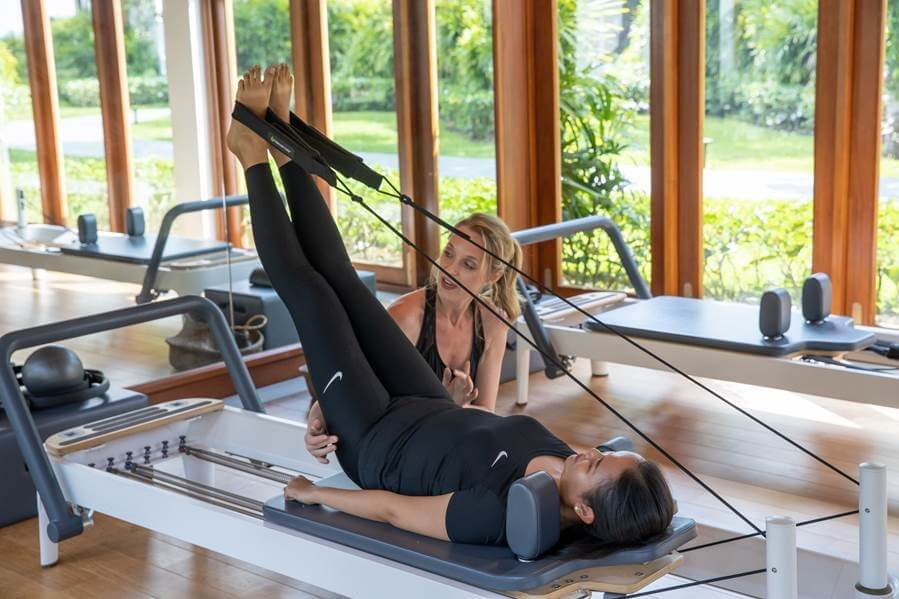 The retreats are led by veteran Pilates instructor Amy Van Dooremalen