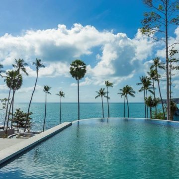 A complex of cascading pools will be one of the largest of its kind on Koh Samui