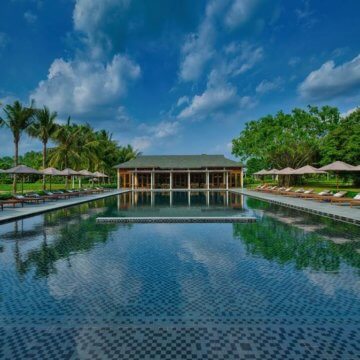 Opened in 2018, Azerai Can Tho is situated on a private islet on the Hau River, only three hours’ drive from Ho Chi Minh City.