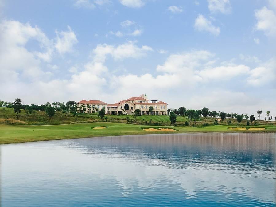 The clubhouse at PGA NovaWorld Phan Thiet