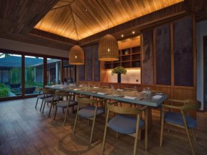 Mekong Villa Dining Room at Azerai Can Tho