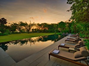 Mekong Villa Swimming Pool at Azerai Can Tho