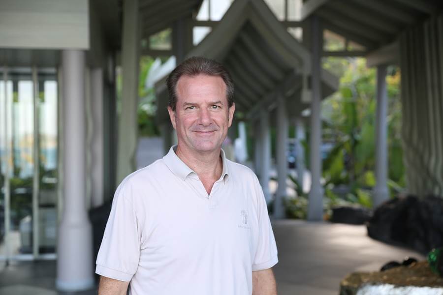 Banyan Tree Krabi's new general manager, Mr Nigel Fisher