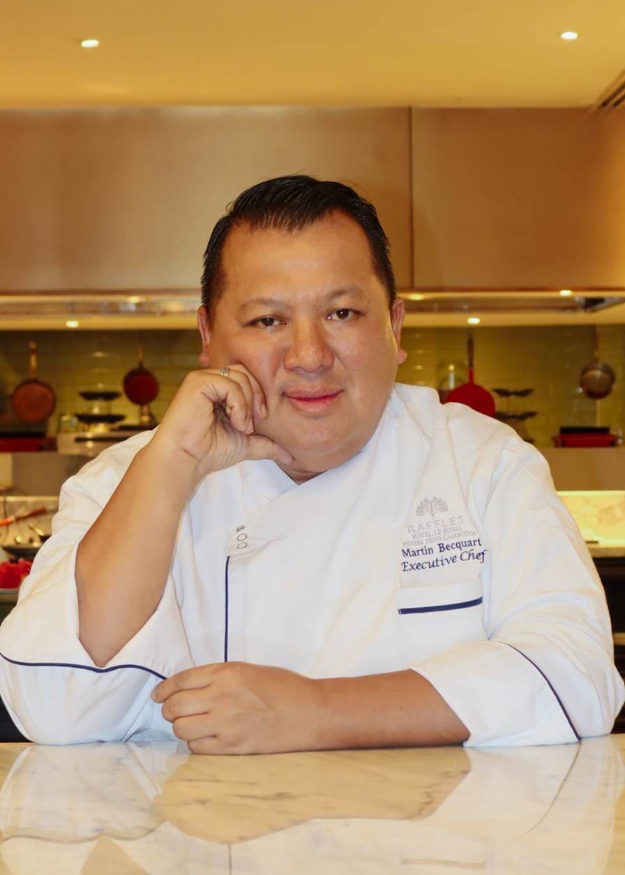 Raffles Hotel Le Royal’s new Executive Chef Martin Becquart