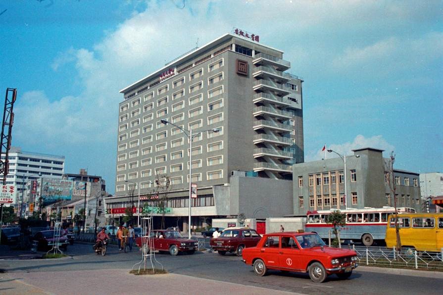 Archival photo of the original Ambassador Hotel Taipei
