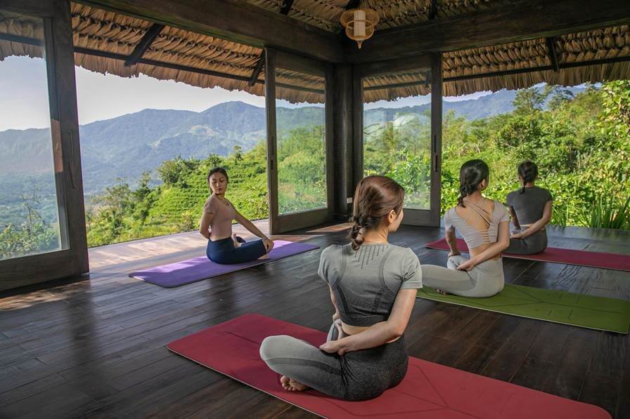 Yoga at the H'mong Cottage