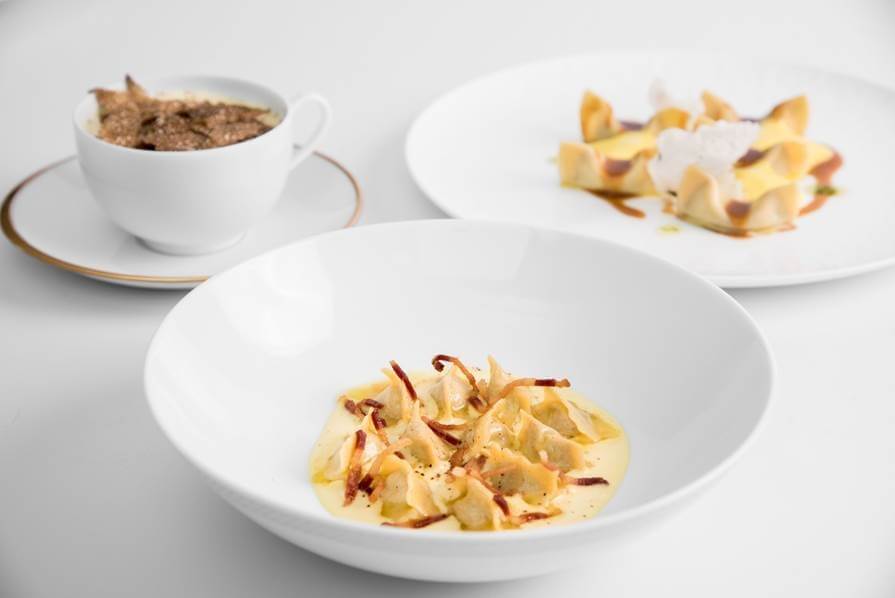 Da Vittorio has unveiled a range of new dishes accentuated by Alba white truffles