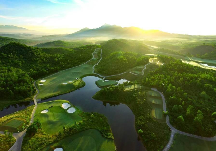 Nestled in the mountains near Danang, Ba Na Hills Golf Club offers challenging holes and spectacular scenery in equal measure