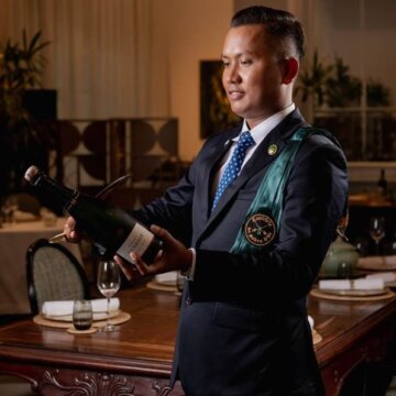 The noble art of Champagne sabrage will be celebrated at two Raffles hotels in Cambodia