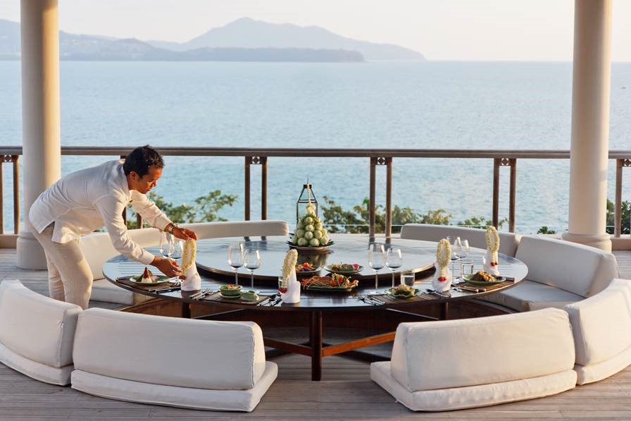 Each of Trisara’s signature residences comes with the services of a dedicated private chef and butler