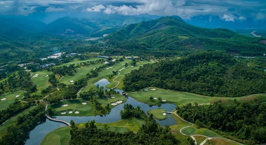 Donald’s spectacular layout at Ba Na Hills Golf Club is laid out in the foothills of the mountains near Danang